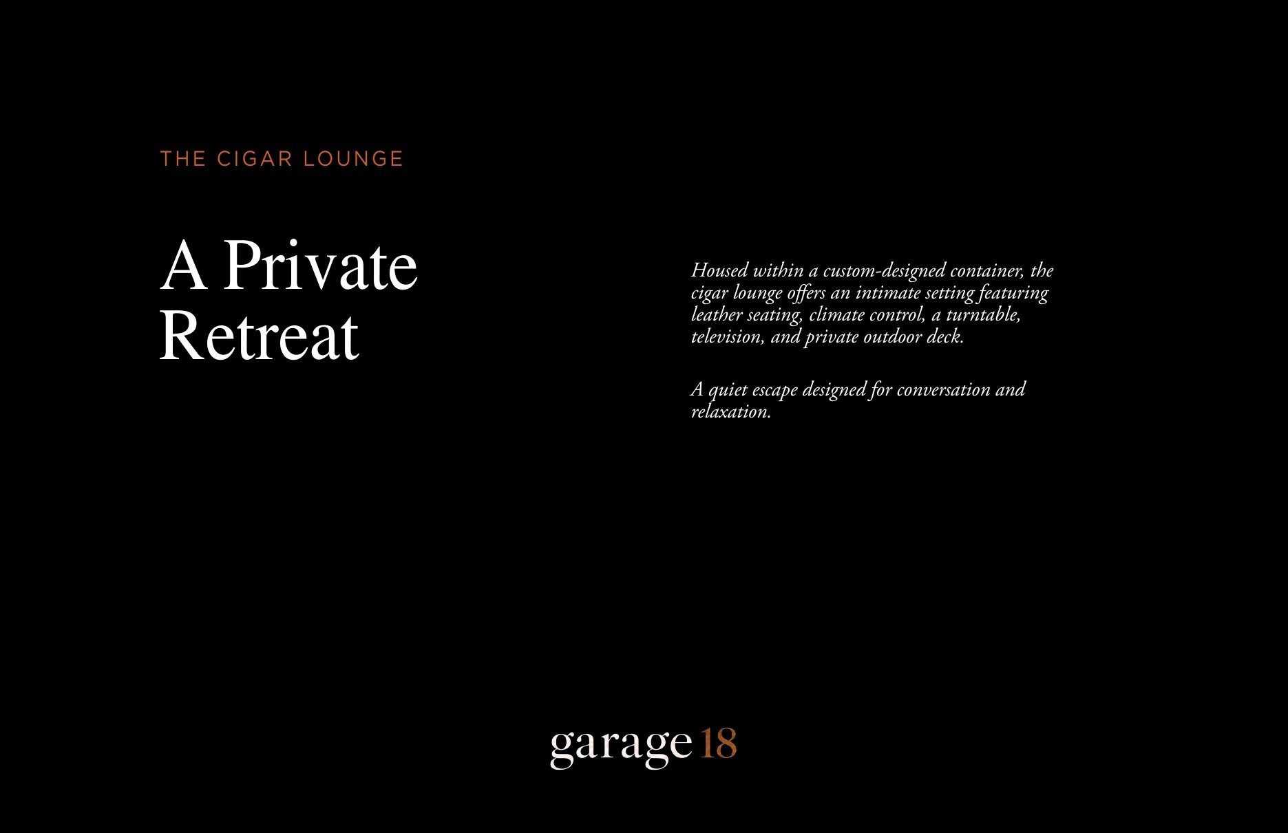 Garage 18 Miami brochure page 16